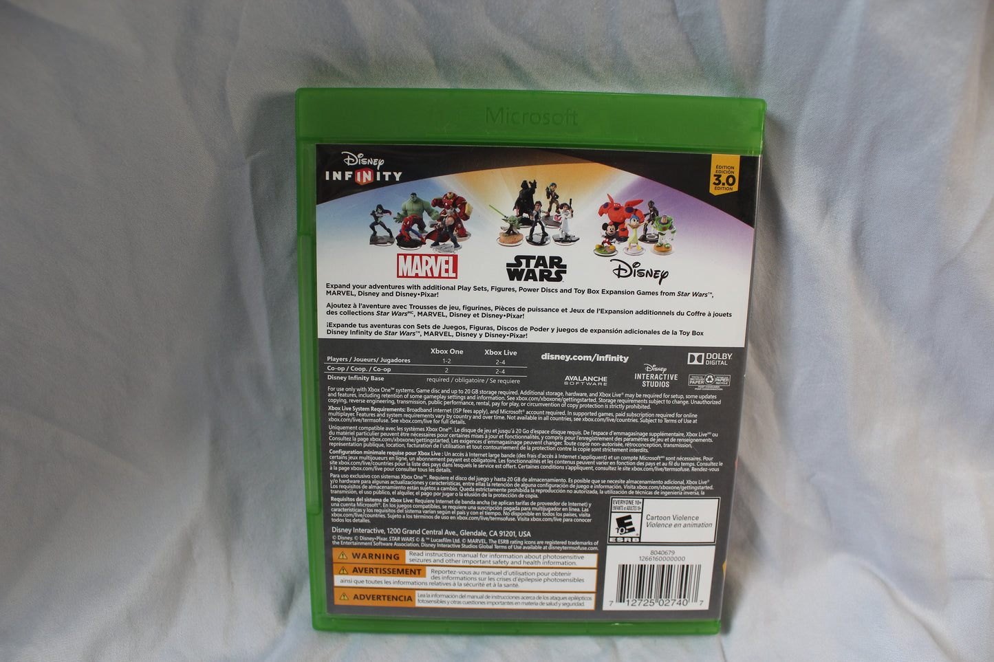 Disney Infinity (3.0 Edition) (Microsoft Xbox One, 2015)