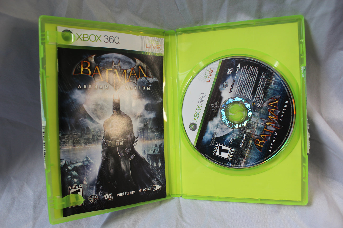 Batman: Arkham Asylum (Microsoft Xbox 360, 2009)