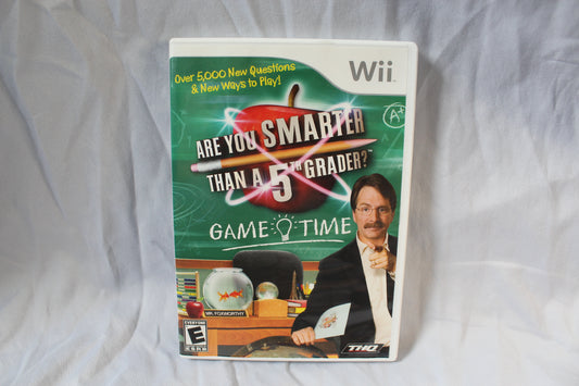 Are You Smarter Than a 5th Grader Game Time (Nintendo Wii, 2009)