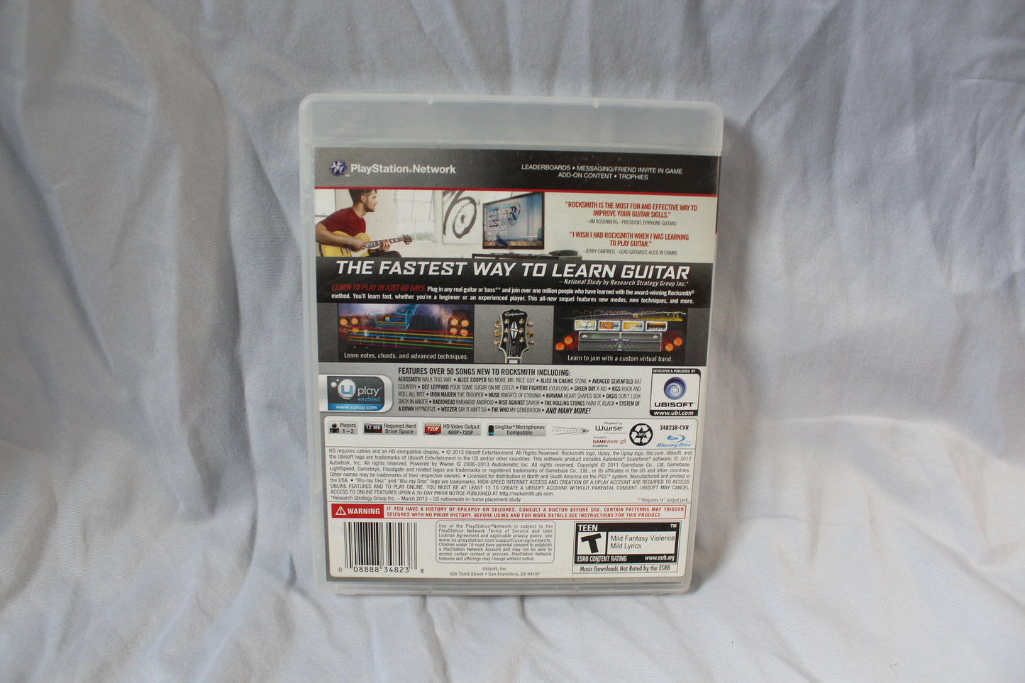 Rocksmith 2014 Edition - Sony PlayStation 3