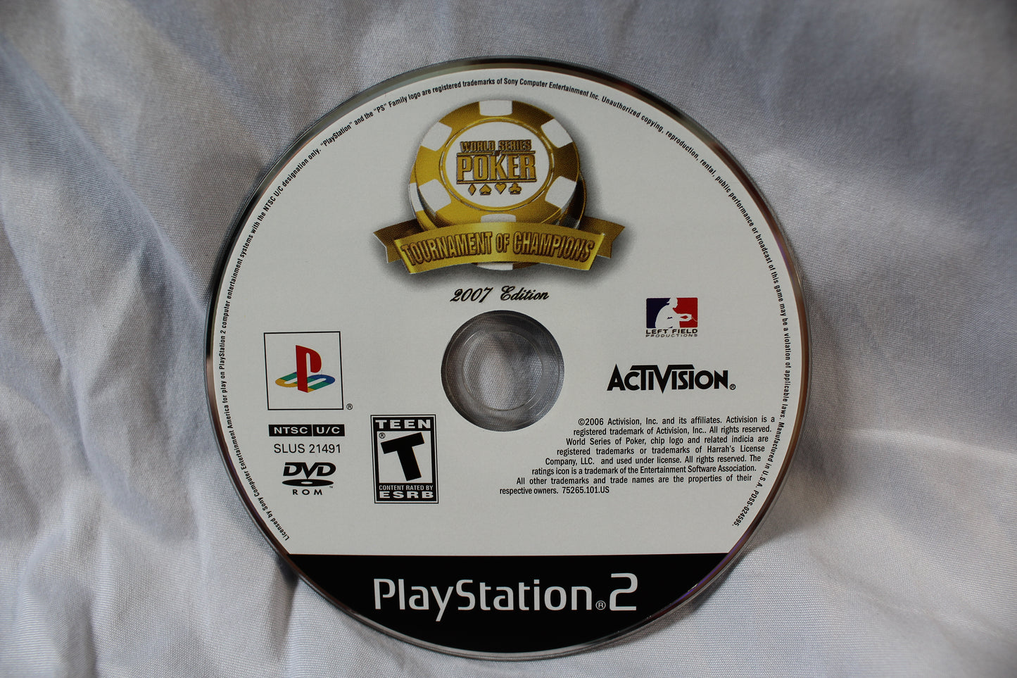 World Series of Poker: Tournament of Champions (Sony PlayStation 2, 2006)