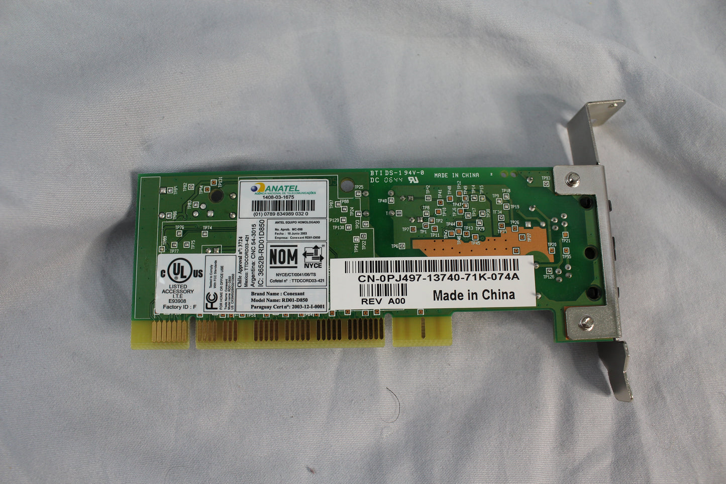 Conexant RD01-D850 (RD01D850) 56 Mbps