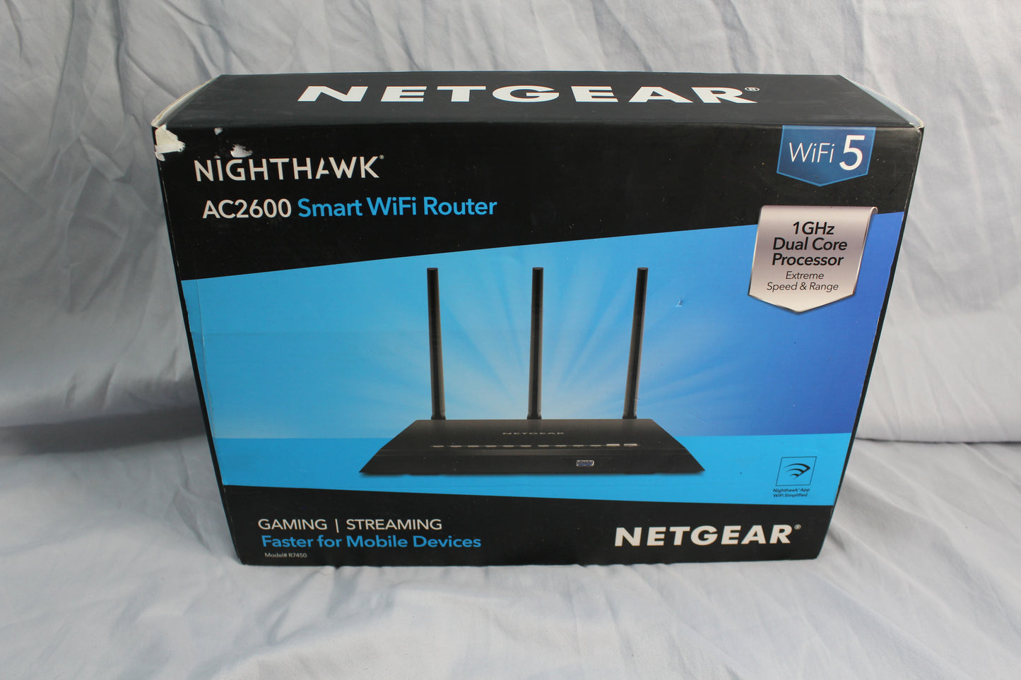 NETGEAR Nighthawk AC2600 Smart WiFi Router (R7450)