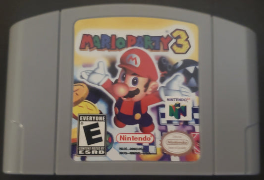 Mario Party 3 N64 Nintendo 64 Video Game Cartridge 2001